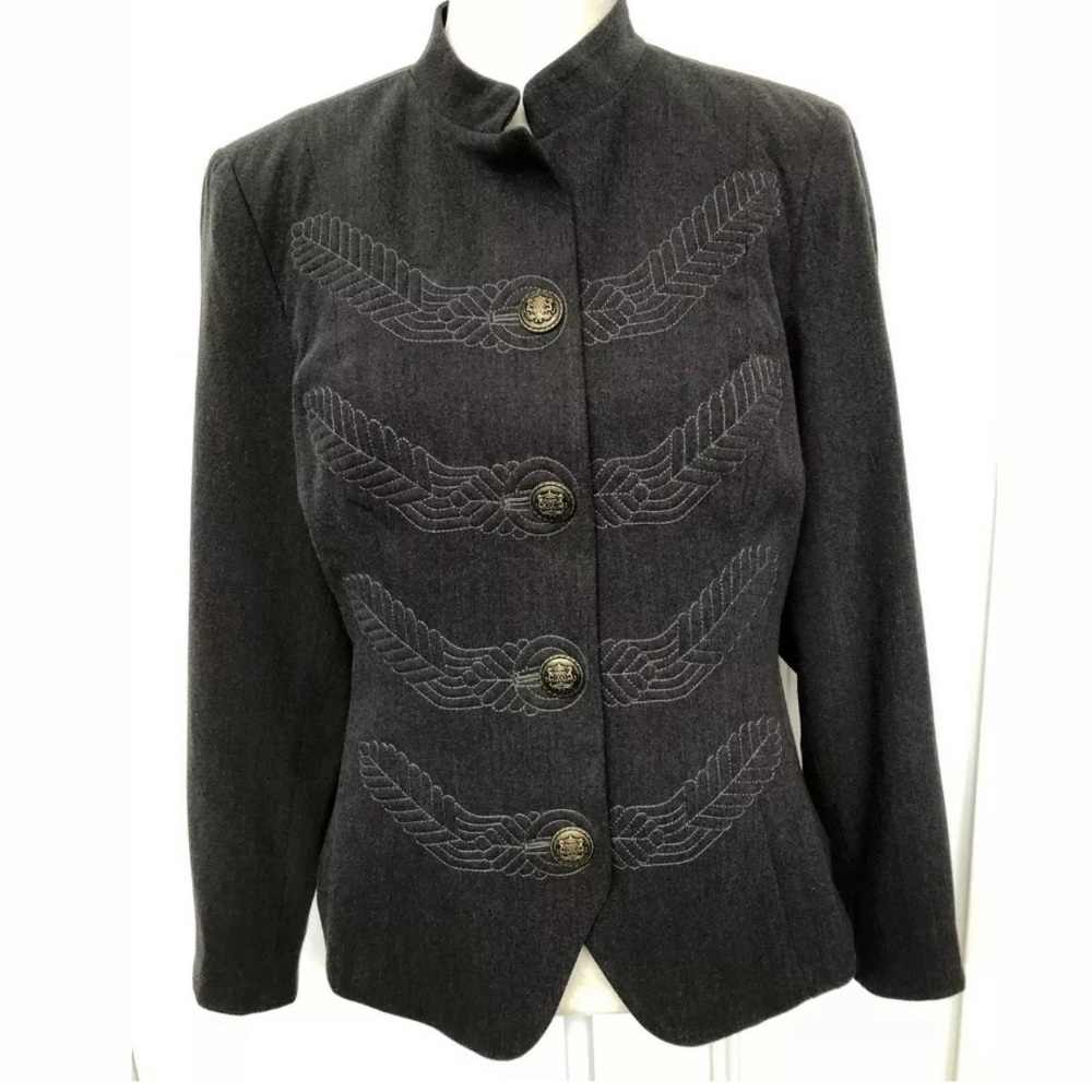 Cabi Women’s size 10 Blazer Jacket Grey